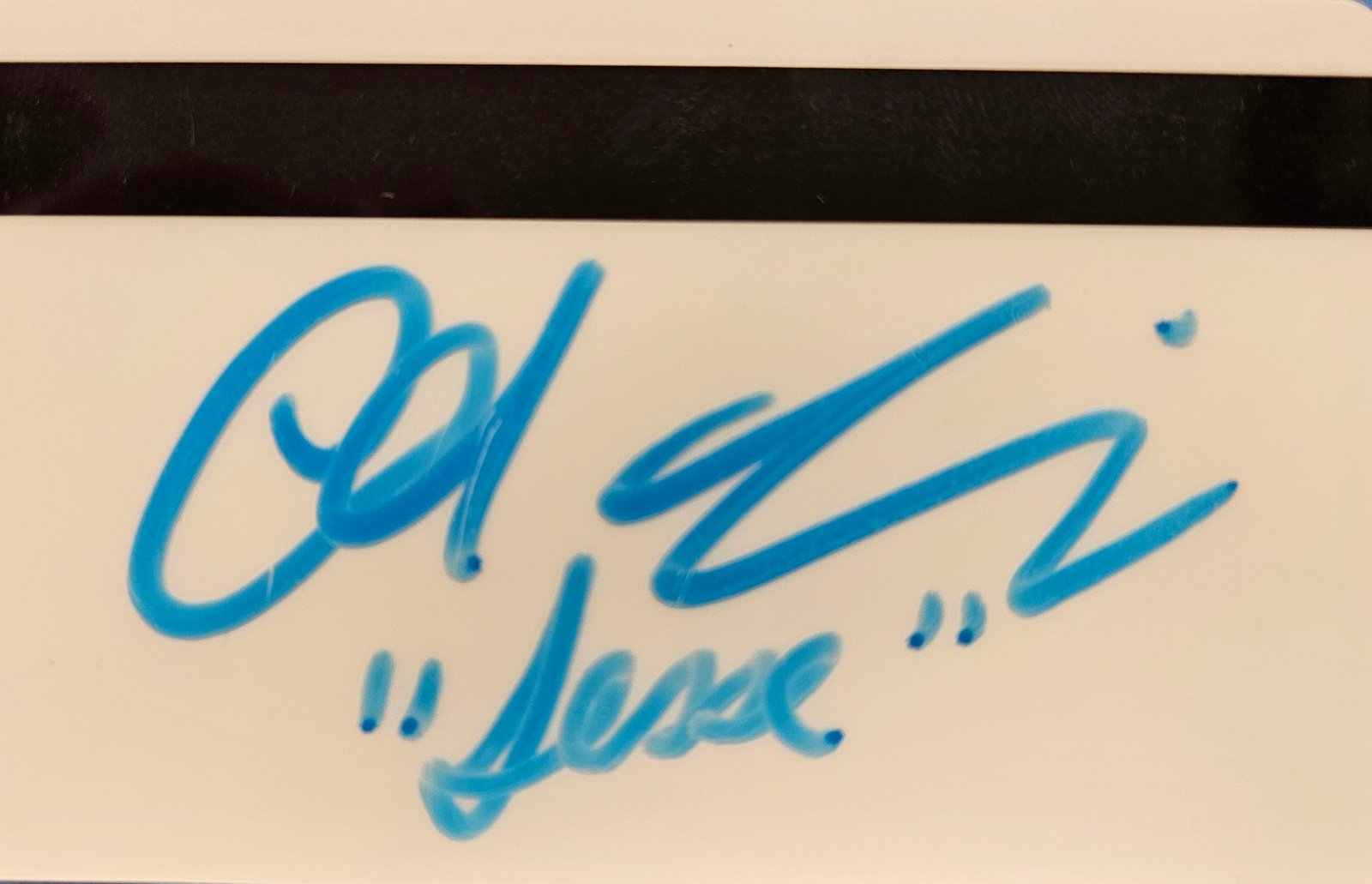 Chad Lindberg Signed Jesse California ID – Double Autographed