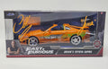 Chad Lindberg Signed Brian’s Toyota Supra – 1:32 Jada Die-Cast