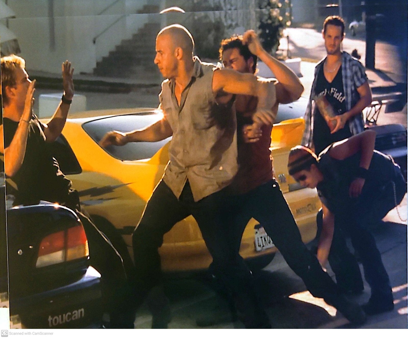 Chad Lindberg Signed Jesse “Toretto’s Market Fight” Photo – 8x10 Glossy