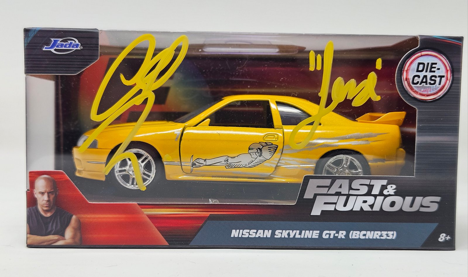 Chad Lindberg Signed Leon’s Nissan Skyline – 1:32 Die-Cast