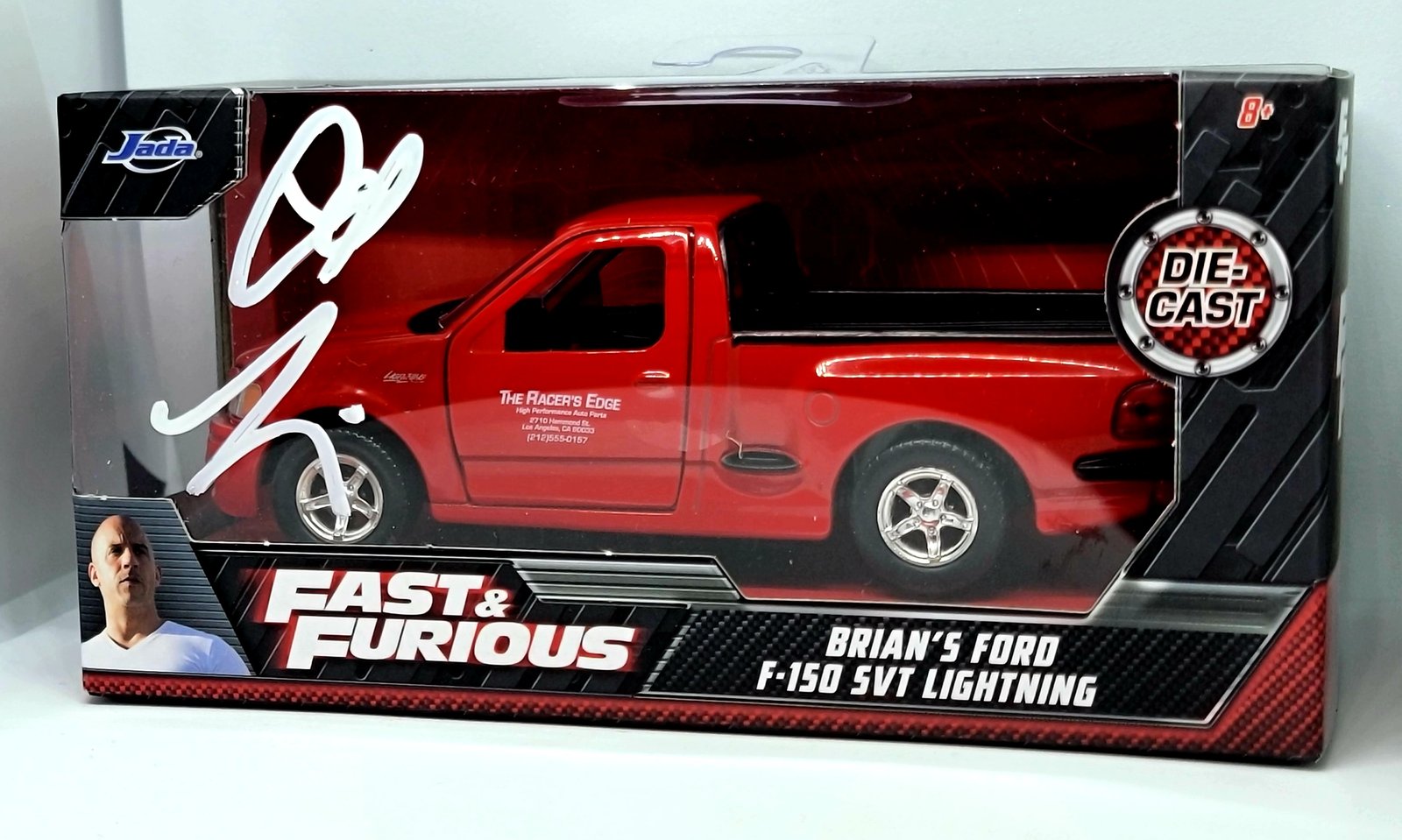 Chad Lindberg Signed Brian’s Ford F-150 SVT Lightning – 1:32 Die-Cast
