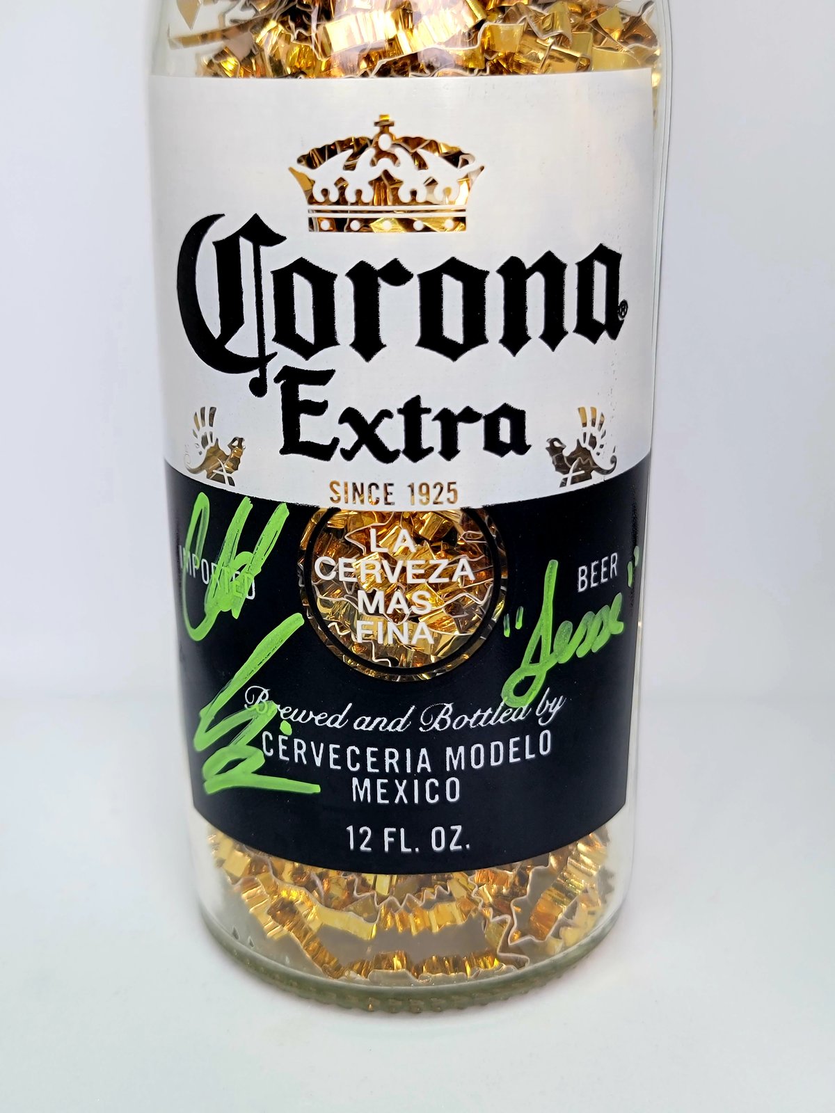 Chad Lindberg Signed Corona Bottle