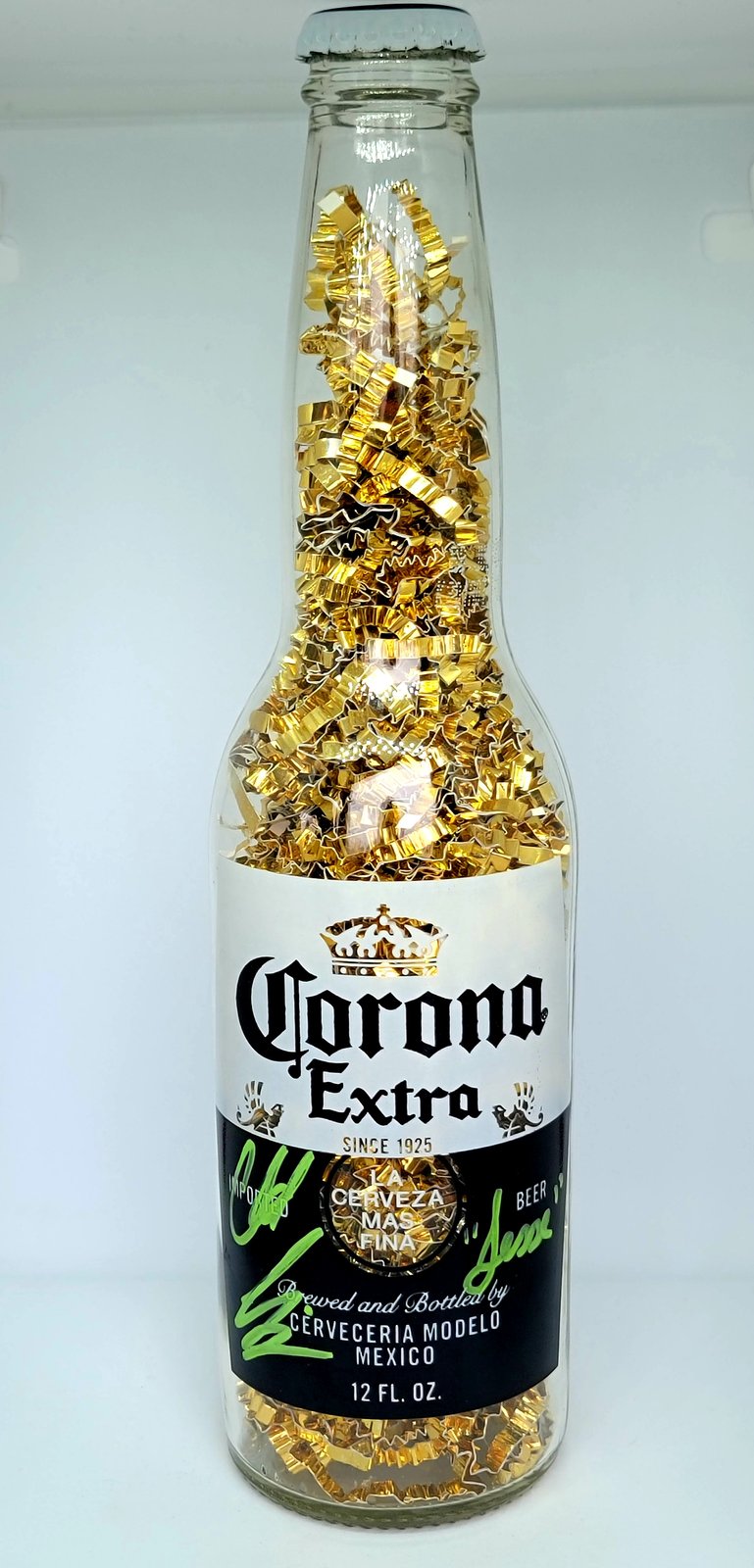 Chad Lindberg Signed Corona Bottle
