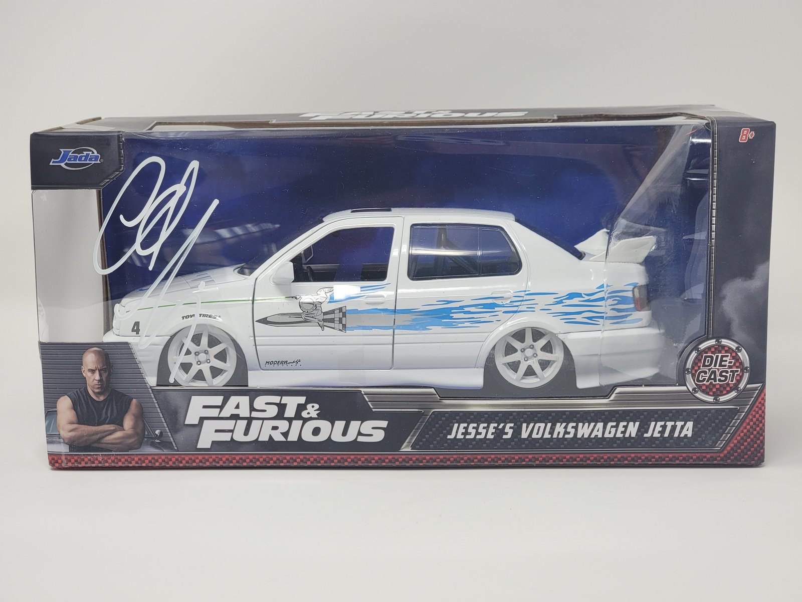 Chad Lindberg Signed Jesse’s VW Jetta – 1:24 Jada Die-Cast