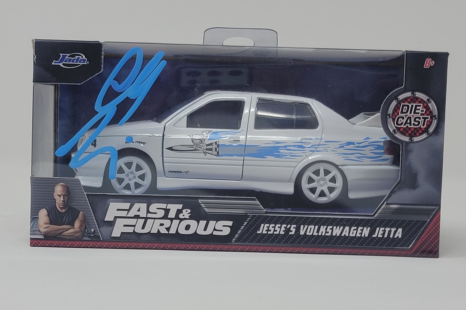 Chad Lindberg Signed Jesse’s VW Jetta – 1:32 Jada Die-Cast
