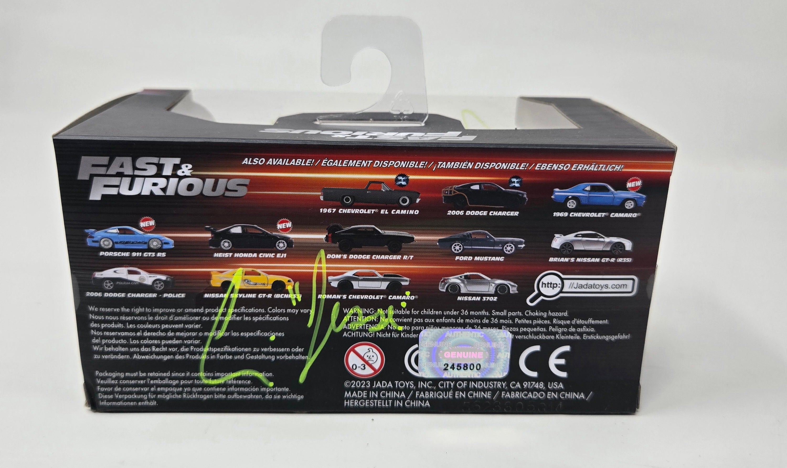 Chad Lindberg Signed Leon’s Nissan Skyline – 1:32 Die-Cast