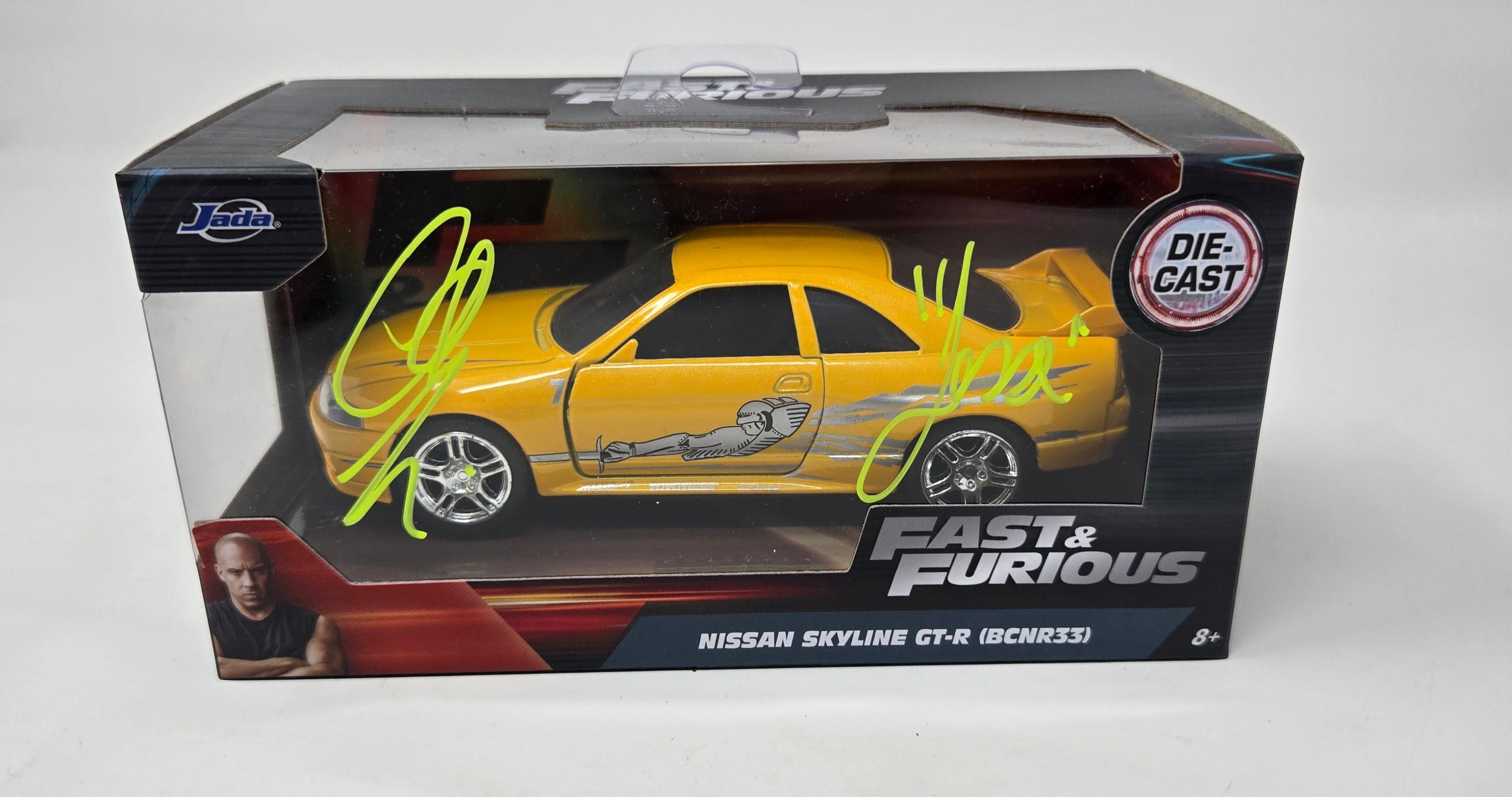 Chad Lindberg Signed Leon’s Nissan Skyline – 1:32 Die-Cast